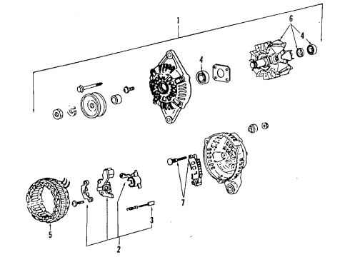Mazda JE15-18-360 Alternator Adjust Bracket Mazda JE15-18-360 Alternator Adjust Bracket